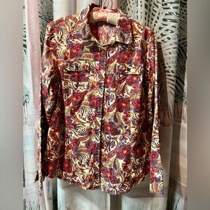 Van Heusen Paisley Button Down Shirt